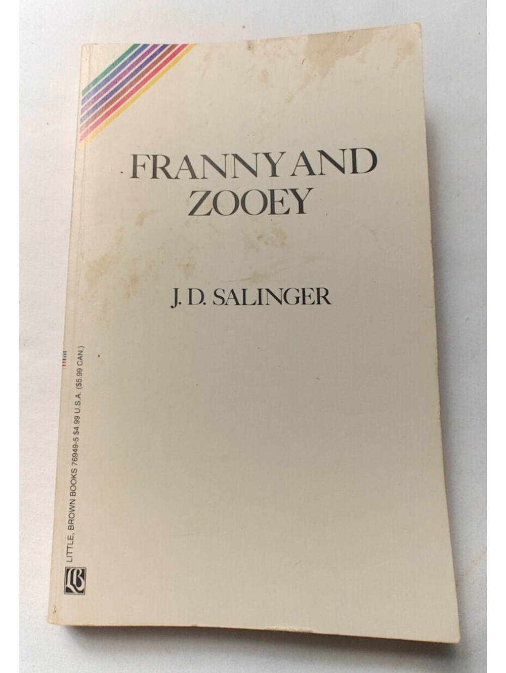 J.D. Salinger Franny and Zooey PB Adult Fiction Literary Novel English
